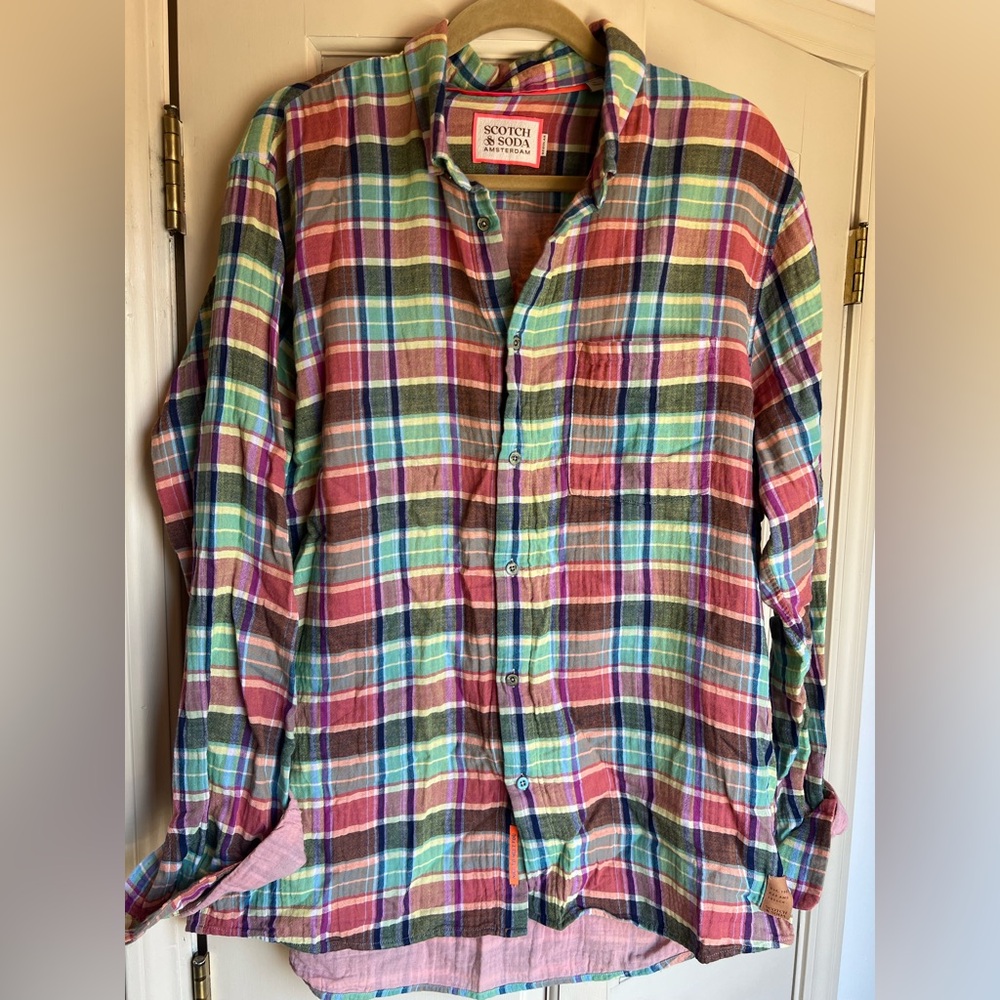 Scotch & Soda Colorful Checkered Shirt